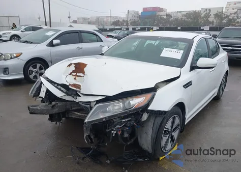 2012 Kia Optima Hybrid Ex z USA, uszkodzony, nr VIN KNAGM4AD0C5035962